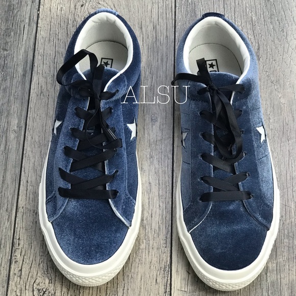 NWT Converse One Star OX Navy Egret J/W AUTHENTIC - Picture 6 of 7